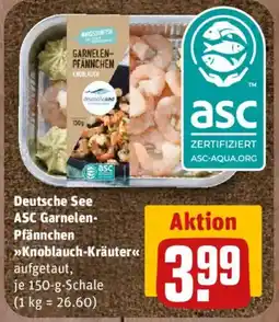 nahkauf Deutsche See ASC Garnelen-Pfännchen »Knoblauch-Kräuter« Angebot