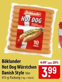 Famila Nord Ost Böklunder Hot Dog Würstchen Danish Style Angebot
