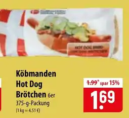 Famila Nord Ost Köbmanden Hot Dog Brötchen Angebot