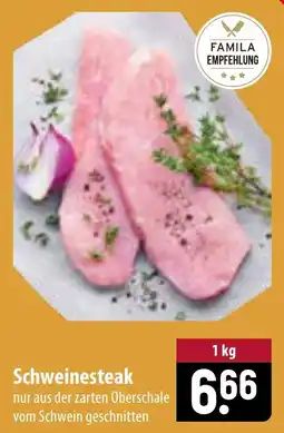 Famila Nord Ost Schweinesteak Angebot