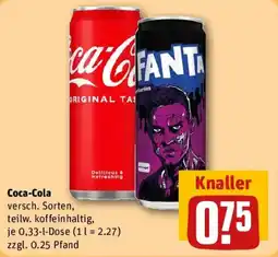 REWE Coca-Cola Angebot