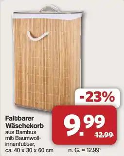 Famila Nord West Faltbarer Wäschekorb Angebot