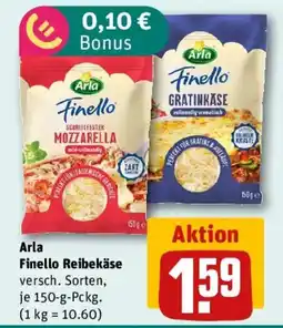 REWE Arla Finello Reibekäse Angebot
