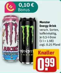 REWE Monster Energy Drink Angebot