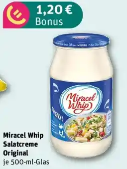 REWE Miracel Whip Salatcreme Original Angebot