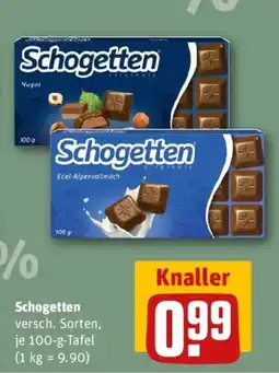 REWE Schogetten Angebot