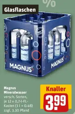 REWE Magnus Mineralwasser Angebot