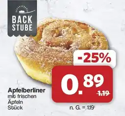 Famila Nord West BACK STUBE Apfelberliner Angebot