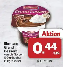 Famila Nord West Ehrmann Grand Dessert Angebot