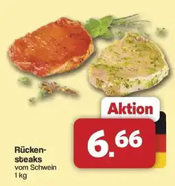 Famila Nord West Rückensteaks vom Schwein Angebot