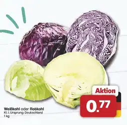 Famila Nord West Weißkohl oder Rotkohl Angebot