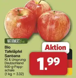 Famila Nord West NATURWERT Bio Tafeläpfel Santana Angebot