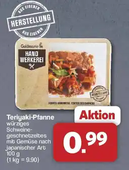 Famila Nord West Goldmarie Teriyaki-Pfanne Angebot
