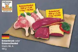 Famila Nord West Entenbrust oder Entenschenkel Angebot