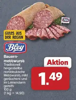 Famila Nord West Bley Bauern-mettwurst Angebot