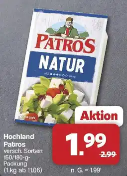 Famila Nord West Hochland Patros NATUR Angebot