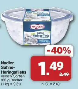 Famila Nord West Nadler Sahne-Heringsfilets Angebot