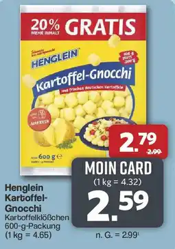 Famila Nord West Henglein Kartoffel-Gnocchi Angebot