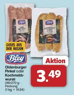 Famila Nord West Bley Oldenburger Pinkel oder Kochmettwurst Angebot