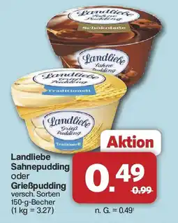 Famila Nord West Landliebe Sahnepudding oder Grießpudding Angebot
