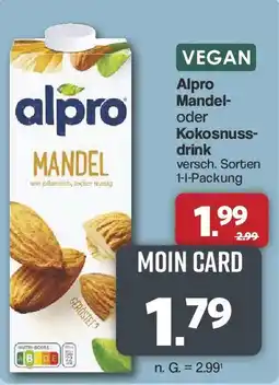 Famila Nord West Alpro Mandel- oder Kokosnussdrink Angebot