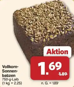 Famila Nord West Vollkorn-Sonnenbatzen Angebot