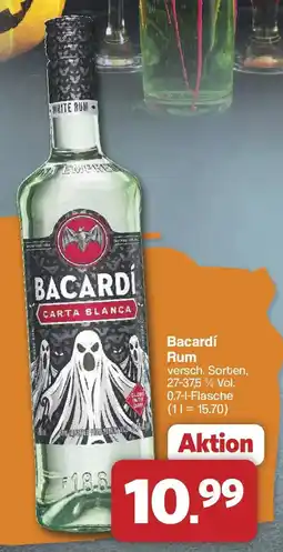 Famila Nord West Bacardí Carta Blanca Rum Angebot