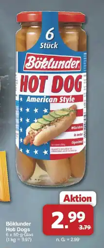 Famila Nord West Böklunder Hot Dogs Angebot