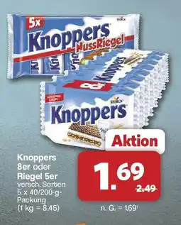 Famila Nord West Knoppers NussRiegel Angebot