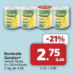 Famila Nord West Bonduelle Gemüse* Angebot