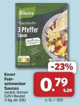 Famila Nord West Knorr Feinschmecker Sauce Angebot