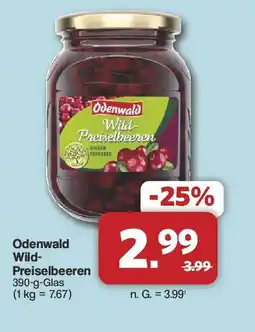 Famila Nord West Odenwald Wild-Preiselbeeren Angebot