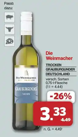 Famila Nord West Die Weinmacher Grauburgunder Trocken Angebot