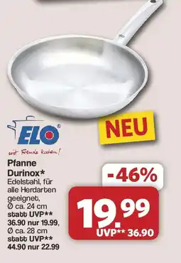 Famila Nord West Pfanne Durinox* Angebot