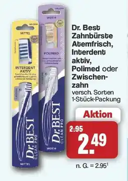 Famila Nord West Dr. Best Zahnbrüste Angebot