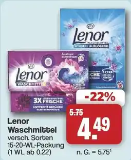 Famila Nord West Lenor Waschmittel Angebot