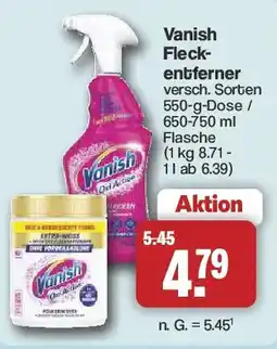 Famila Nord West Vanish Fleckentferner Angebot