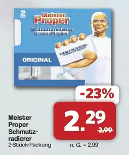 Famila Nord West Meister Proper Schmutzradierer Angebot