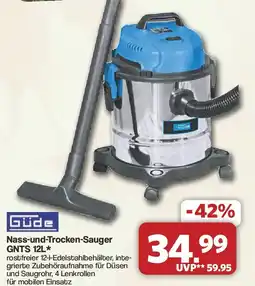Famila Nord West Güde Nass-und-Trocken-Sauger GNTS 12L* Angebot