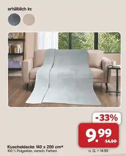 Famila Nord West Kuscheldecke Angebot