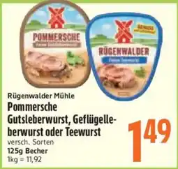 inkoop Rügenwalder Mühle Pommersche Angebot