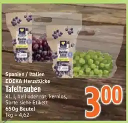 inkoop EDEKA Herzstücke Tafeltrauben Angebot