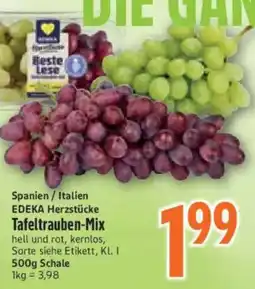 inkoop EDEKA Herzstücke Tafeltrauben-Mix Angebot