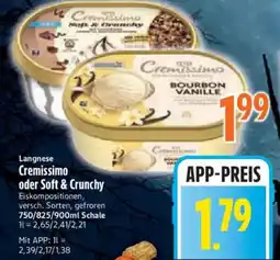 inkoop Langnese Cremissimo Angebot