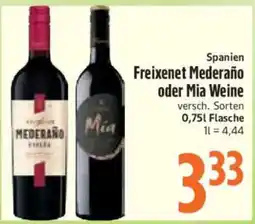 inkoop Freixenet Mederaño oder Mia Weine Angebot