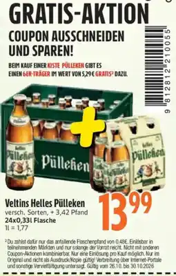 inkoop Veltins Helles Pülleken Angebot