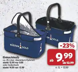 Famila Nord West Einkaufskorb Küsten Gold Angebot