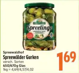 inkoop Spreewaldhof Spreewälder Gurken Angebot