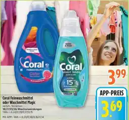 inkoop Coral Feinwaschmittel oder Waschmittel Magic Angebot