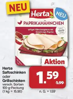Famila Nord West Herta Paprikahähnchen Angebot